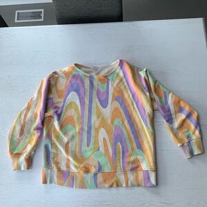 Zara Mod Groovy sweatshirt